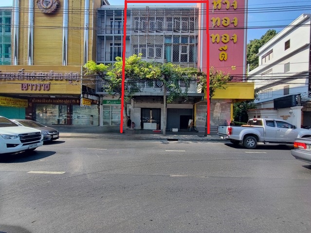 ขายอาคารพาณิชย์วิภาวดี ดอนเมือง หลักสี่ : ขายตึกอาคารพาณิชย์พหลโยธิน ใกล้รถไฟฟ้าสะพานใหม่ ตึกตลาดยิ่งเจริญ 4 ชั้น 2 คูหา