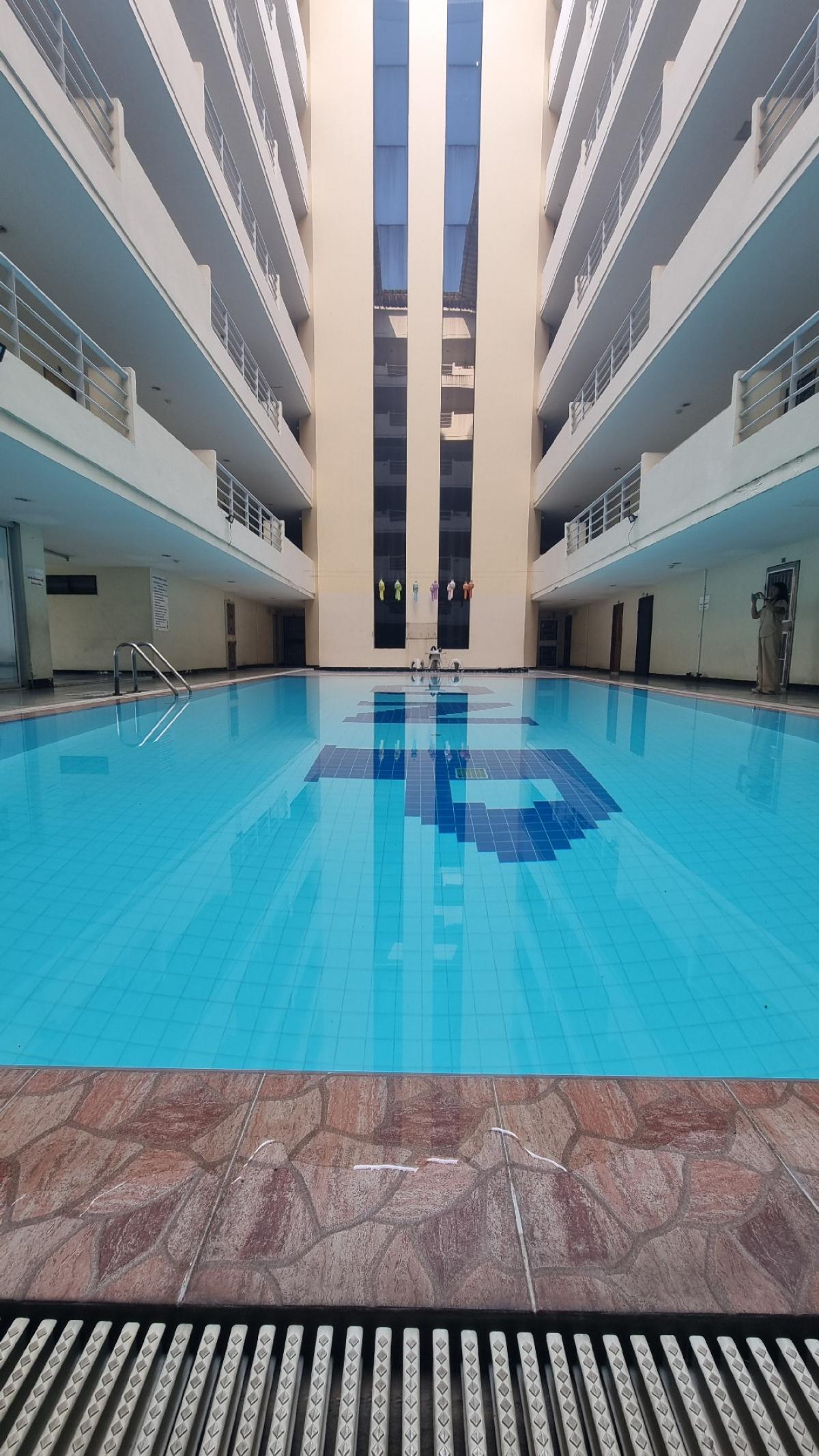 ขายคอนโดพัฒนาการ ศรีนครินทร์ : ขายอ่อนนุชเพลสคอนโด ซอยอ่อนนุช 46/2  ห้องแต่งใหม่ น่าอยู่ เฟอร์นิเจอร์ครบ