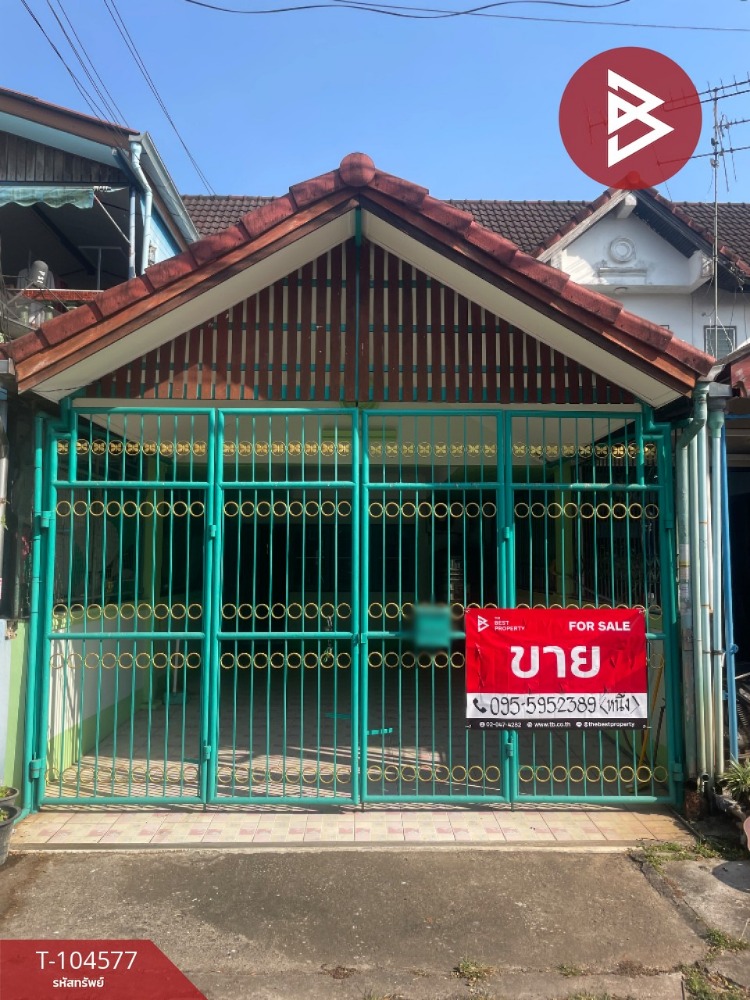 For SaleTownhomeChanthaburi : For sale: 2-storey townhouse, area 26.4 square wah, in the heart of Chanthanimit, Chanthaburi.