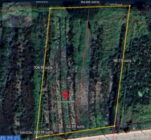 For SaleLandLadprao101, Happy Land, The Mall Bang Kapi : Land for sale on the new Krungthep Kreetha Road (area 3 -3- 52 rai, selling for 150,000 baht per square wa, totaling 232,800,000 million baht) Bang Kapi, Bangkok