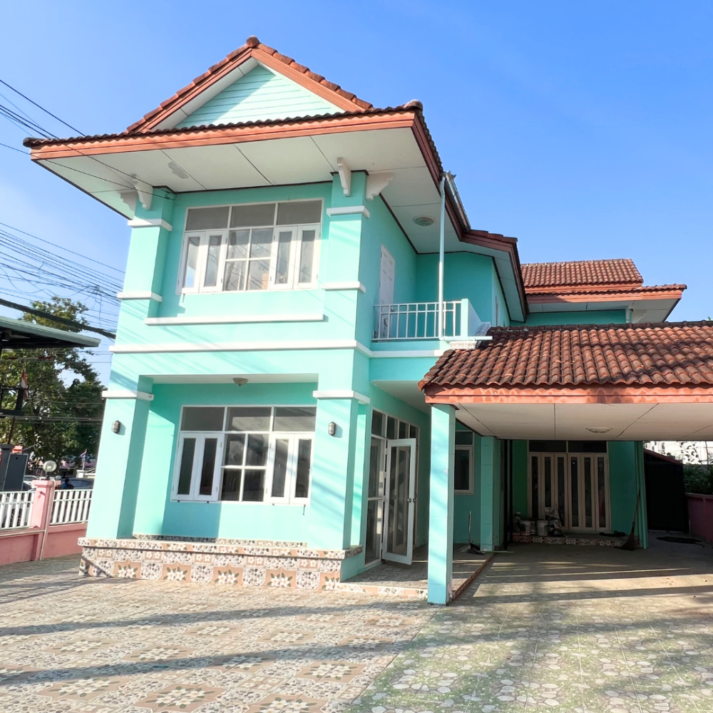 For RentHouseNawamin, Ramindra : For Rent: Detached House at Panasonth Garden Home 6, 78 sq.w. (2 floors), Soi Hathairat 39