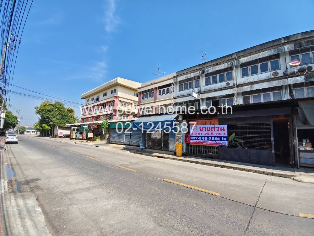 For SaleShop HouseVipawadee, Don Mueang, Lak Si : Commercial building for sale, 3 floors, Vibhavadi 33
