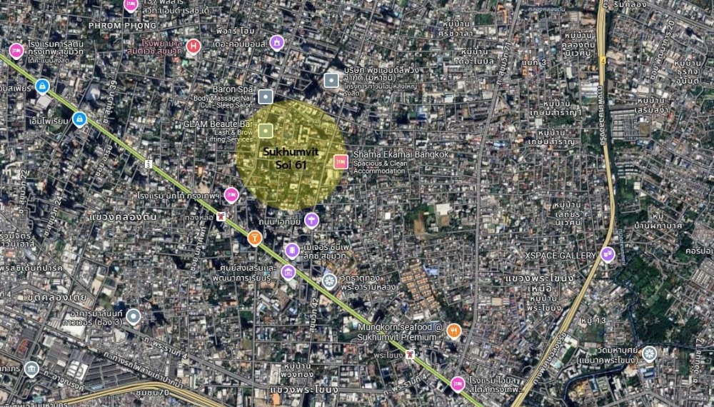 For SaleLandSukhumvit, Asoke, Thonglor : House for rent in Soi Sukhumvit 61, near Donki Mall Thonglor!