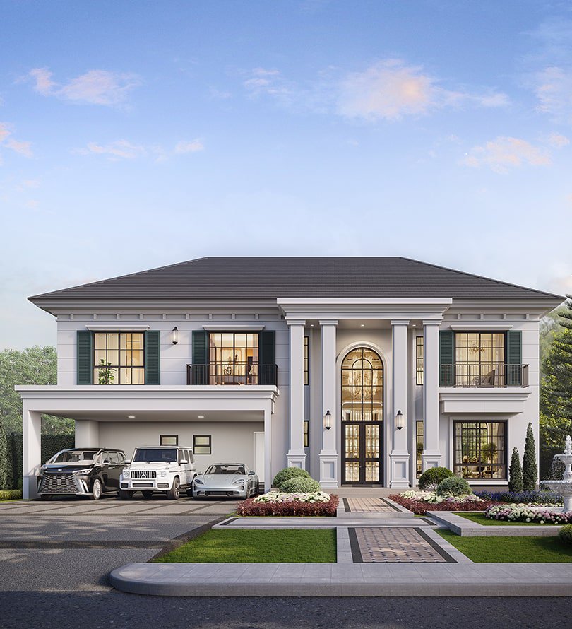 ขายบ้านบางนา แบริ่ง ลาซาล : ขาย Setthasiri Bangna KM.10 ใกล้ Design Village บางนา เพียง 900 ม.
