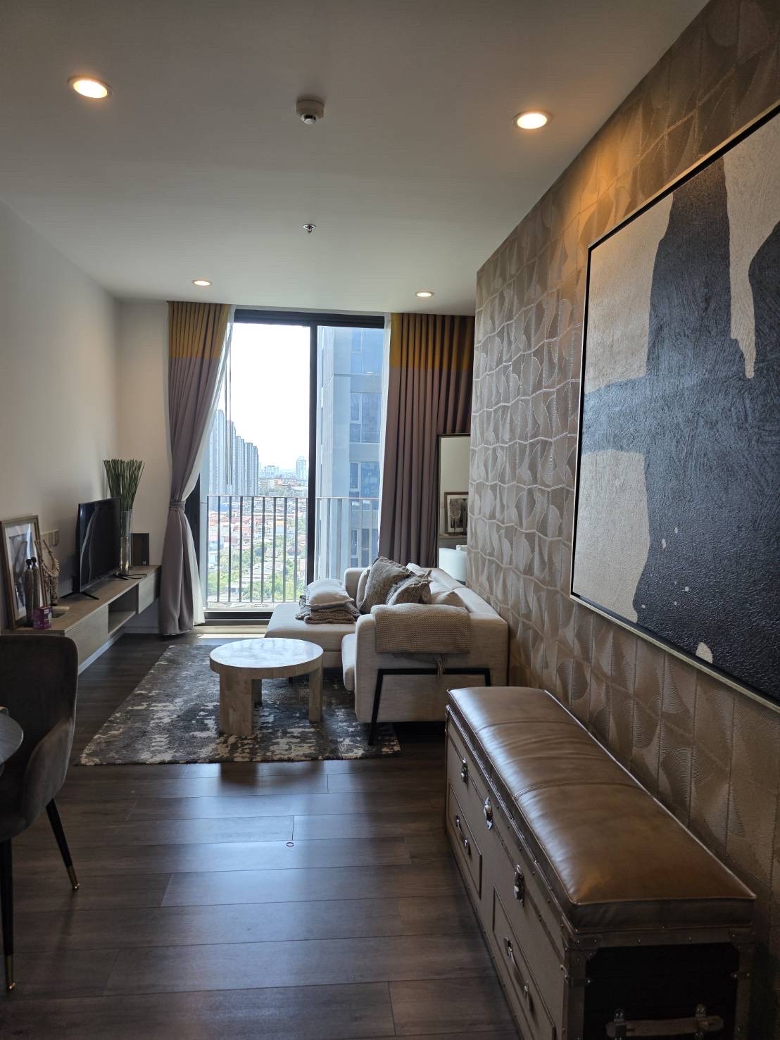 ให้เช่าคอนโดอ่อนนุช อุดมสุข : 🔥 Ready to move in 🔥   Whizdom Essence ห้องตัวอย่าง ซ่อมแล้ว ห้องสวยมากค่ะ 