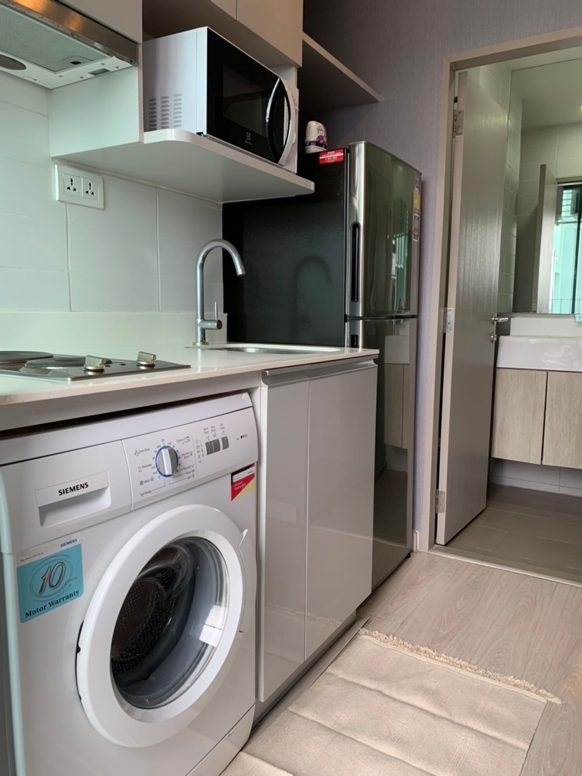 For RentCondoOnnut, Udomsuk : For rent 1 bedroom 1 bathroom Ideo Mobi Sukhumvit 81 Ideo Mobi Sukhumvit 81 for rent 15,000 baht