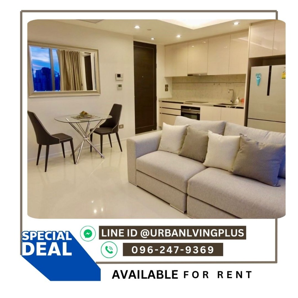 ให้เช่าคอนโดสาทร นราธิวาส : ( U20250127300 ) Tel/Line 096-2479369✨ ห้องหายาก ให้เช่า !! The Bangkok Sathorn 1 ห้องนอน 1 ห้องน้ำ 65 ตร.ม. ชั้นสูง ห้องสวย ราคาดีสุดๆ