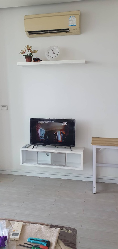 ให้เช่าคอนโดพระราม 9 เพชรบุรีตัดใหม่ RCA : SVR-529 ให้เช่าคอนโด ทีซี กรีน พระราม 9 ( TC Green Rama 9 ) ขนาด 30 ตรม. ห้องสตูดิโอ ตึก B ชั้น 32 MRTพระราม 9