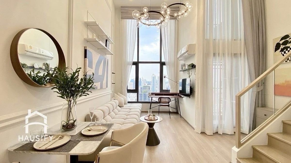 For RentCondoKhlongtoei, Kluaynamthai : 💖Life Rama4-ASOKE 🌷1 Bed Plus Ready to Move in