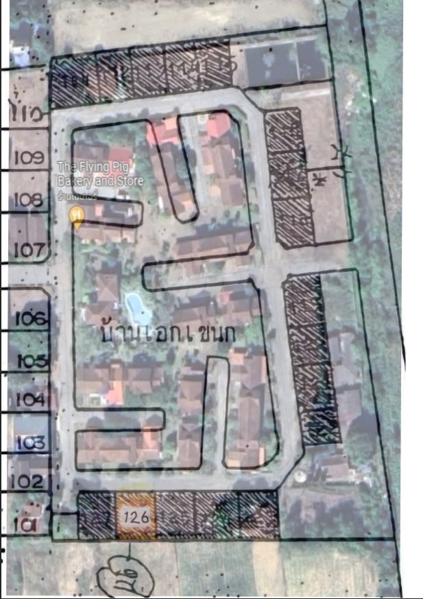 ขายที่ดินระยอง : ขายด่วนที่ดินเปล่า ม.เอกเขนก หาดแม่รำพึง  ต.ตะพง อ.เมือง จ.ระยอง