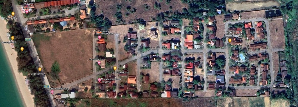 ขายที่ดินระยอง : ขายด่วนที่ดินเปล่า ม.เอกเขนก หาดแม่รำพึง  ต.ตะพง อ.เมือง จ.ระยอง