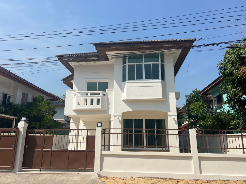 ขายบ้านมีนบุรี-ร่มเกล้า : ขายบ้านเดี่ยว ม.ฟลอล่าวิลล์ สุวินทวงศ์  รีโนเวทใหม่