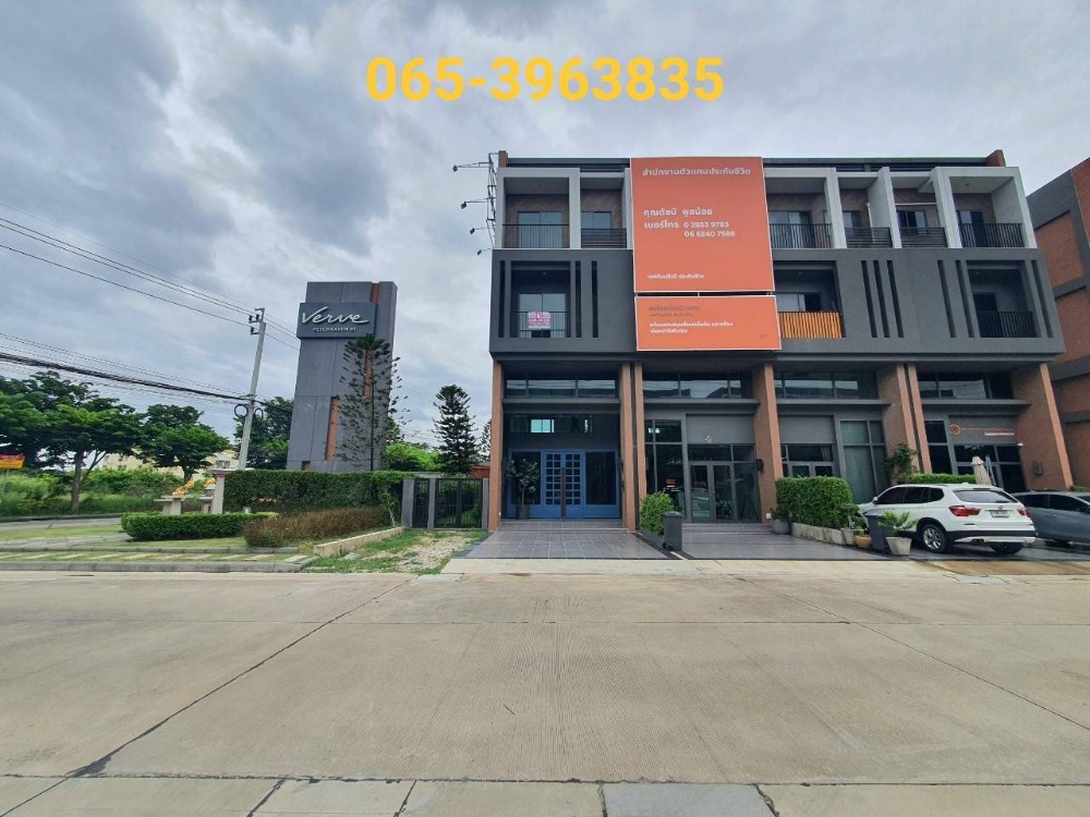 For RentTownhomeBang kae, Phetkasem : 📢 Urgent! Townhome for rent, Verve Phetkasem 81 project - corner house, large area, convenient parking