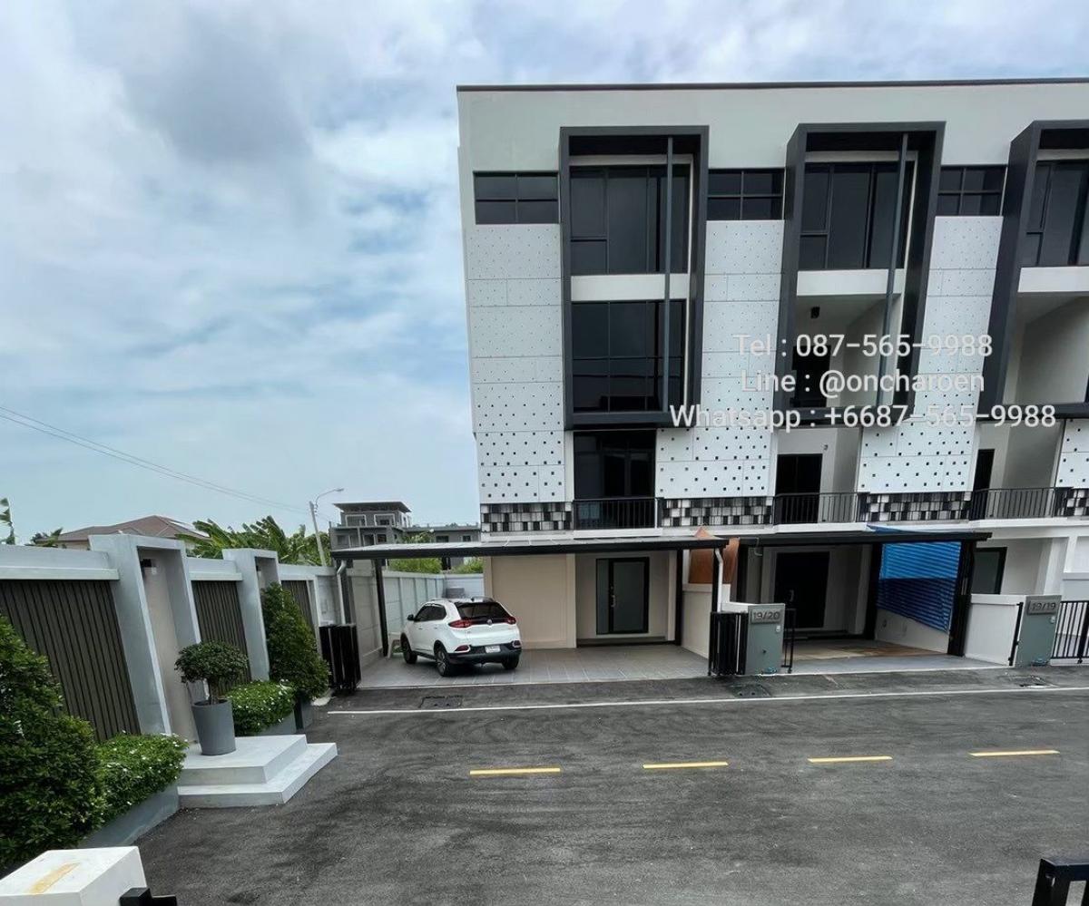 For RentHome OfficeNawamin, Ramindra : For rent Home office, Ramintra 62Near Sinphaet Hospital/Pink Line BTS 900 m.