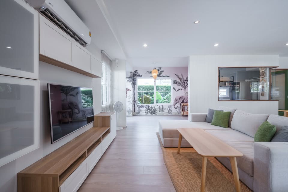 For RentHouseBangna, Bearing, Lasalle : K-6202 Urgent for rent! Anya Bangna Ramkhamhaeng 2, house ready to move in