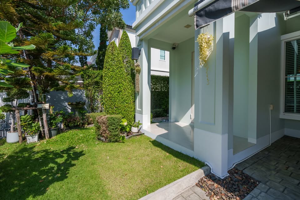 For RentHouseBangna, Bearing, Lasalle : K-6202 Urgent for rent! Anya Bangna Ramkhamhaeng 2, house ready to move in