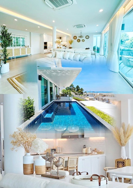 For RentHousePhuket : Cheapest Phuket luxury Pool villa PaKhlok BigC ThepKrasattri 700m. TOP white coastal style Phang Ng