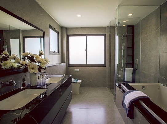 ให้เช่าบ้านบางนา แบริ่ง ลาซาล : ให้เช่าบ้านเดี่ยวสุดหรูที่แกรนด์ บางกอก บูเลอวาร์ด สุขุมวิท - ศรีนครินทร์,  สไตล์ยุโรป, ตกแต่งสวย เฟอร์นิเจอร์ครบ ใกล้ทางด่วน ใกล้โรงเรียน ใกล้ BTS แบริ่ง