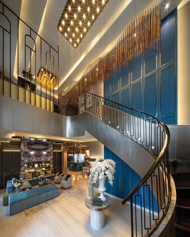 ให้เช่าบ้านบางนา แบริ่ง ลาซาล : ให้เช่าบ้านเดี่ยวสุดหรูที่แกรนด์ บางกอก บูเลอวาร์ด สุขุมวิท - ศรีนครินทร์,  สไตล์ยุโรป, ตกแต่งสวย เฟอร์นิเจอร์ครบ ใกล้ทางด่วน ใกล้โรงเรียน ใกล้ BTS แบริ่ง