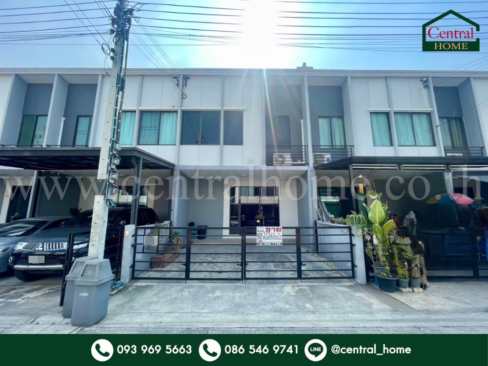 ขายทาวน์โฮมนนทบุรี บางใหญ่ บางบัวทอง : ทาวน์โฮม พลีโน่ เวสต์เกต ขายขาดทุน