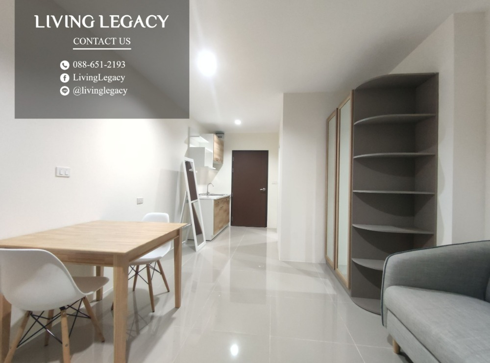 For RentCondoPattanakan, Srinakarin : LU04VFUM Condo for rent Asakan Place Srinakarindra 29 sq m. 21st floor line id : @livinglegacy