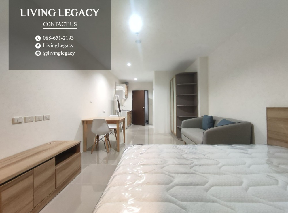 For RentCondoPattanakan, Srinakarin : LU04VFUM Condo for rent Asakan Place Srinakarindra 29 sq m. 21st floor line id : @livinglegacy