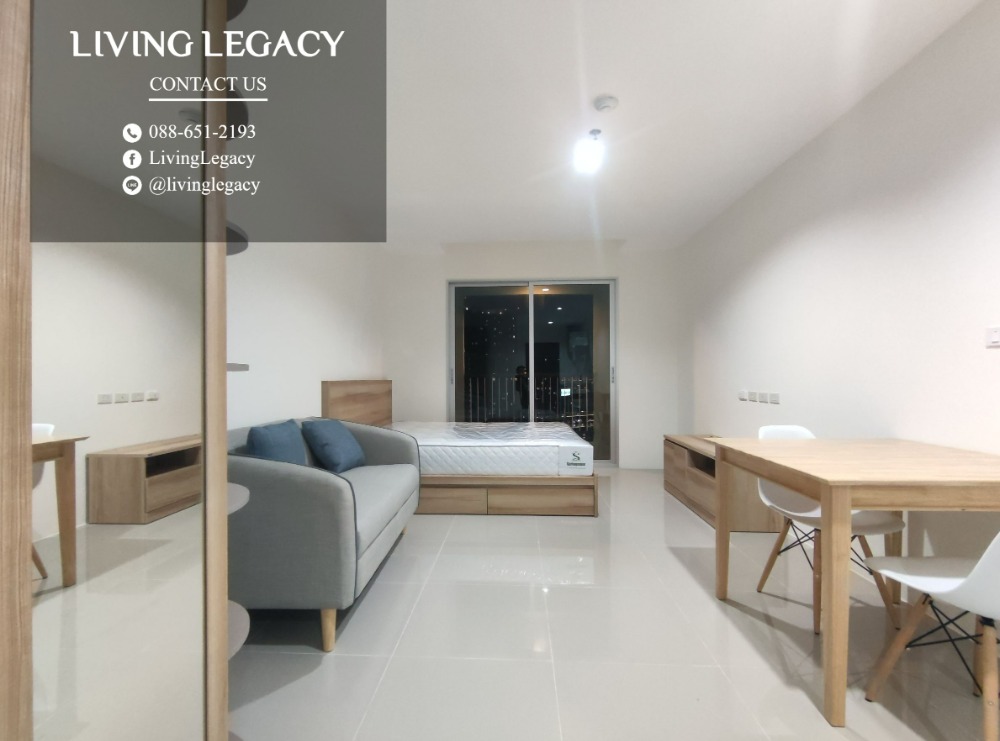 For RentCondoPattanakan, Srinakarin : LU04VFUM Condo for rent Asakan Place Srinakarindra 29 sq m. 21st floor line id : @livinglegacy
