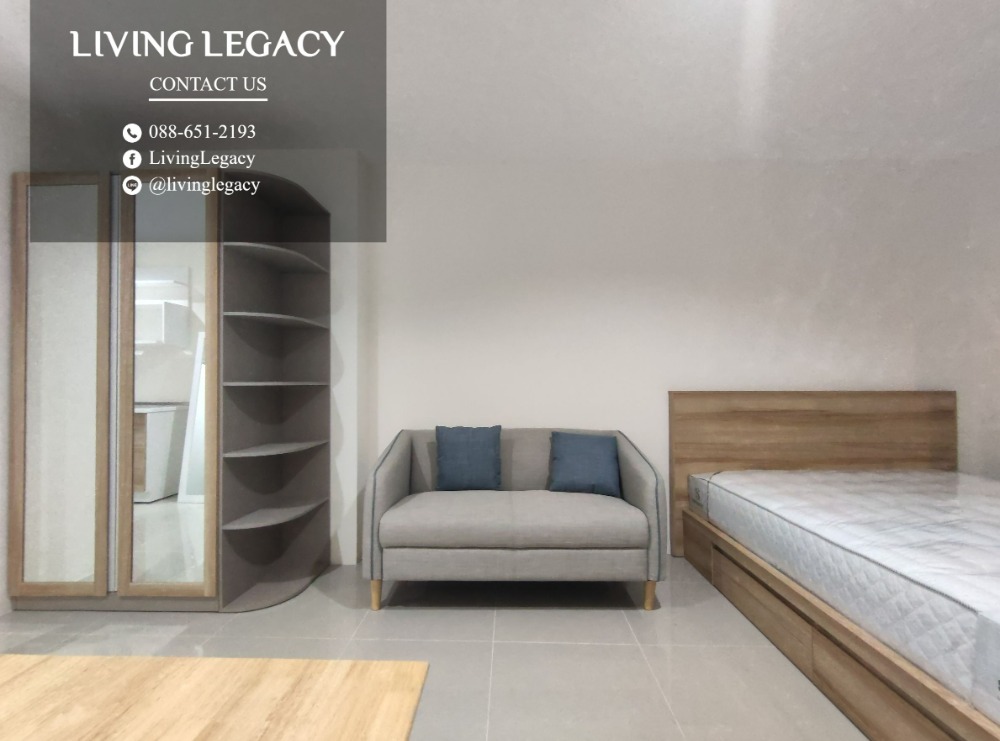 For RentCondoPattanakan, Srinakarin : LU04VFUM Condo for rent Asakan Place Srinakarindra 29 sq m. 21st floor line id : @livinglegacy