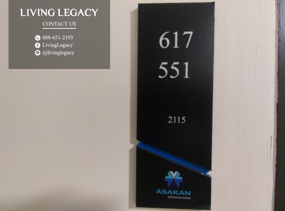 For RentCondoPattanakan, Srinakarin : LU04VFUM Condo for rent Asakan Place Srinakarindra 29 sq m. 21st floor line id : @livinglegacy