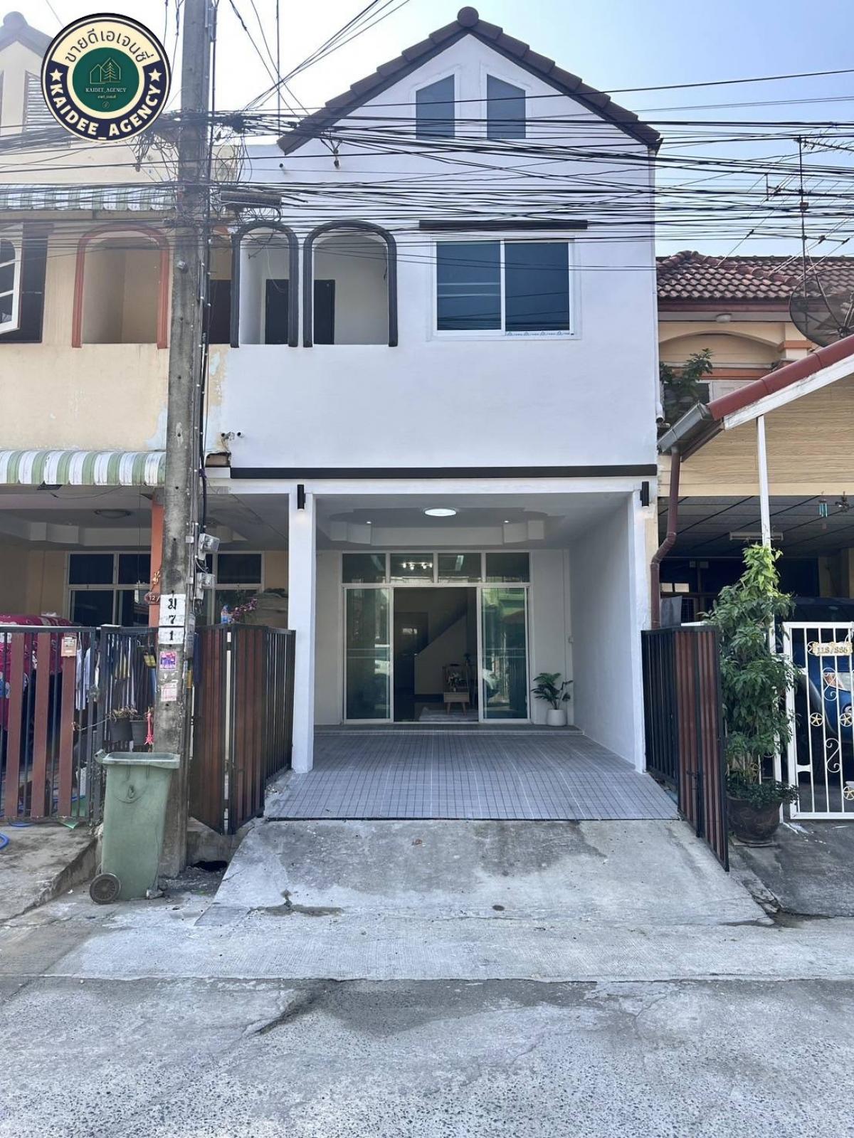 ขายทาวน์โฮมนวมินทร์ รามอินทรา : ทาวน์เฮ้าส์ 2 ชั้น หมู่บ้านคณาทรัพย์ รามอินทรา 117 เจริญพัฒนา 7 รถไฟฟ้าสายสีชมพู รีโนเวทแล้วพร้อมอยู่ ห้างสรรพสินค้าแฟชั่นไอส์แลนด์ The promenade แม็คโครรามอินทรา โลตัส บิ๊กซี ตลาดมีนบุรี ตลาดสุวรรณเกลียวทอง