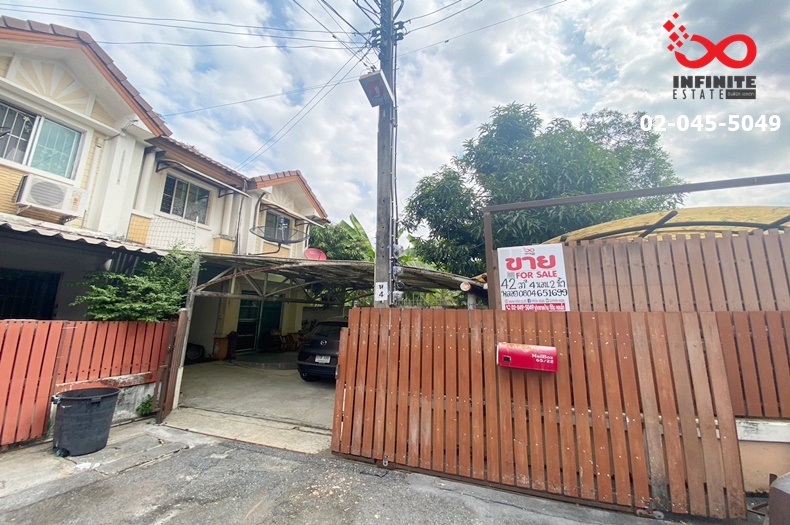 For SaleTownhomeVipawadee, Don Mueang, Lak Si : Townhouse for sale, 2 floors, 41.9 square wah, Pruksa Ville 3, Songprapa, Songprapa Road