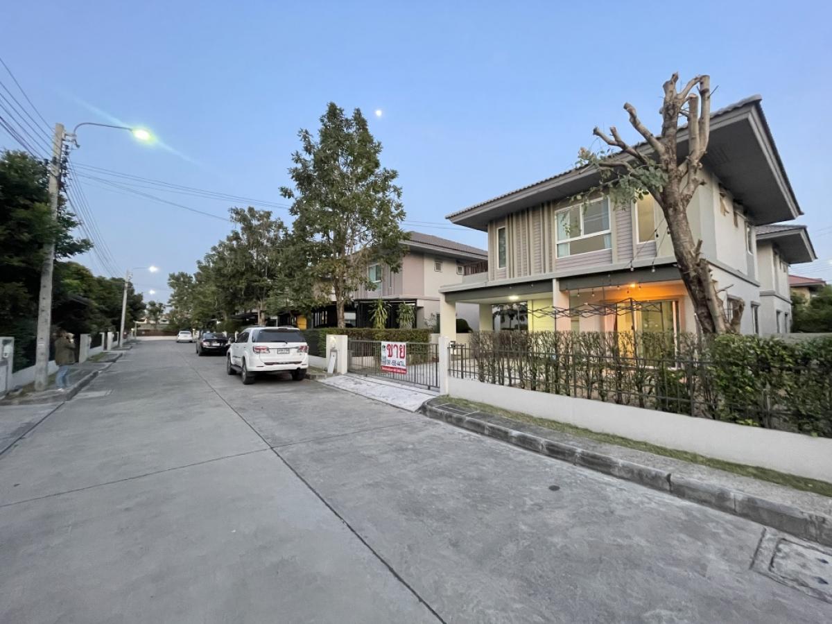 ขายบ้านพระราม 5 ราชพฤกษ์ บางกรวย : ขายบ้านเดี่ยวสภาพดี ใกล้ clubhouse โครงการคณาสิริ ชัยพฤกษ์-วงแหวน แบรนด์คุณภาพจากแสนสิริ