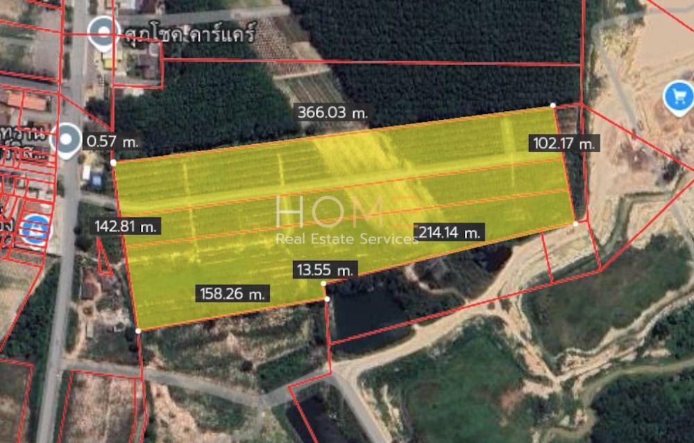For SaleLandRayong : Beautiful land plot, on the main road, very worthwhile 🔥 Land, Phana Nikom Nikhom Phatthana / (for sale), Land Phana Nikom Nikhom Phatthana / (FOR SALE) NEWC392