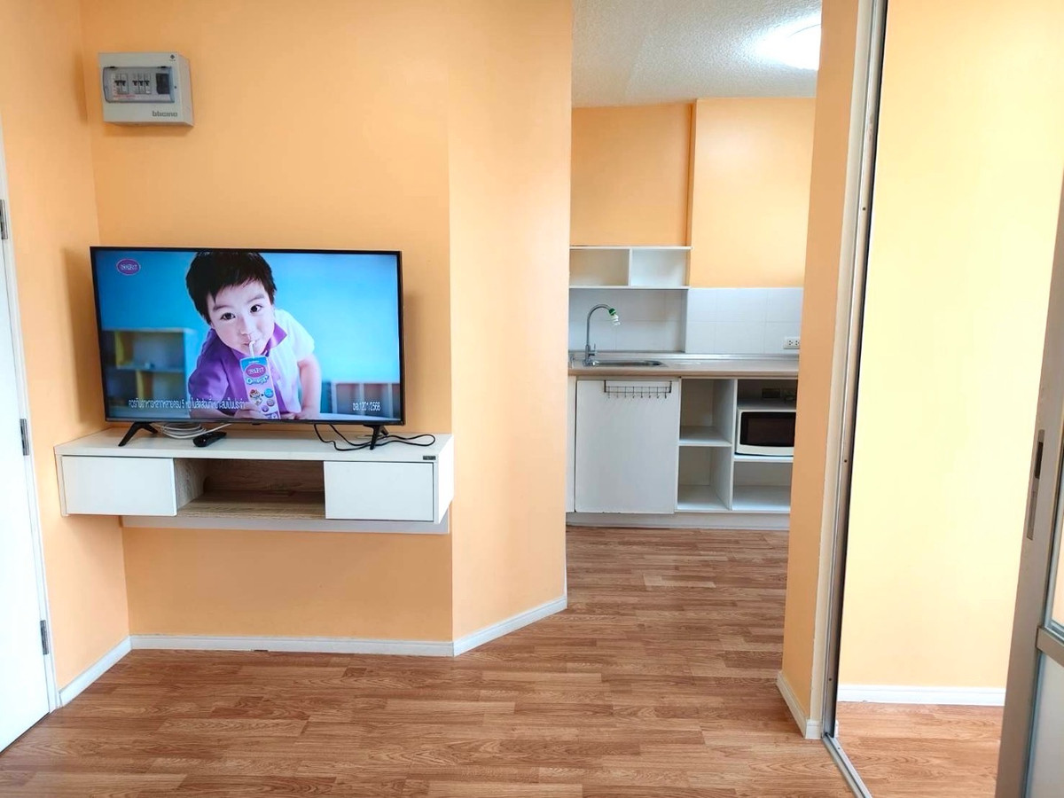 For SaleCondoLadkrabang, Suwannaphum Airport : Selling Lumpini Ville Onnut-Lat Krabang 2 rooms, 1st floor, garden view | K PAO Property