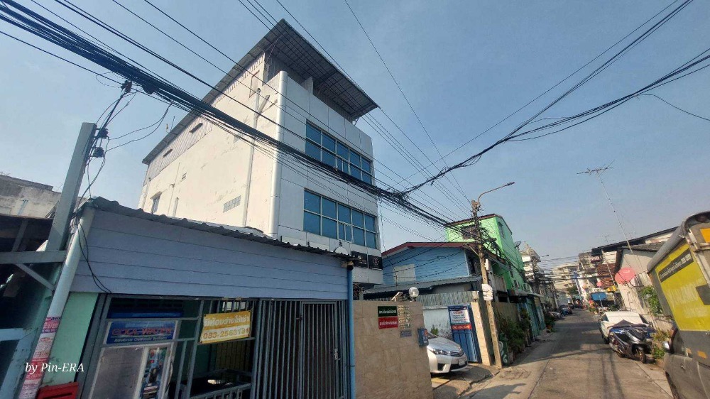ขายสำนักงานลาดกระบัง สุวรรณภูมิ : ขายอาคารสำนักงาน ซ.เฉลิมพระเกียรติ ใกล้ MRT ศรีอุดม