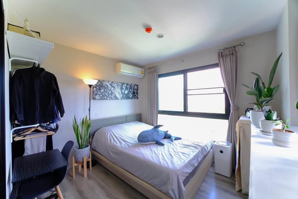 For SaleCondoBangna, Bearing, Lasalle : Corner room for sale, The Excel Bearing Condo, near BTS Bearing Station (SM943)