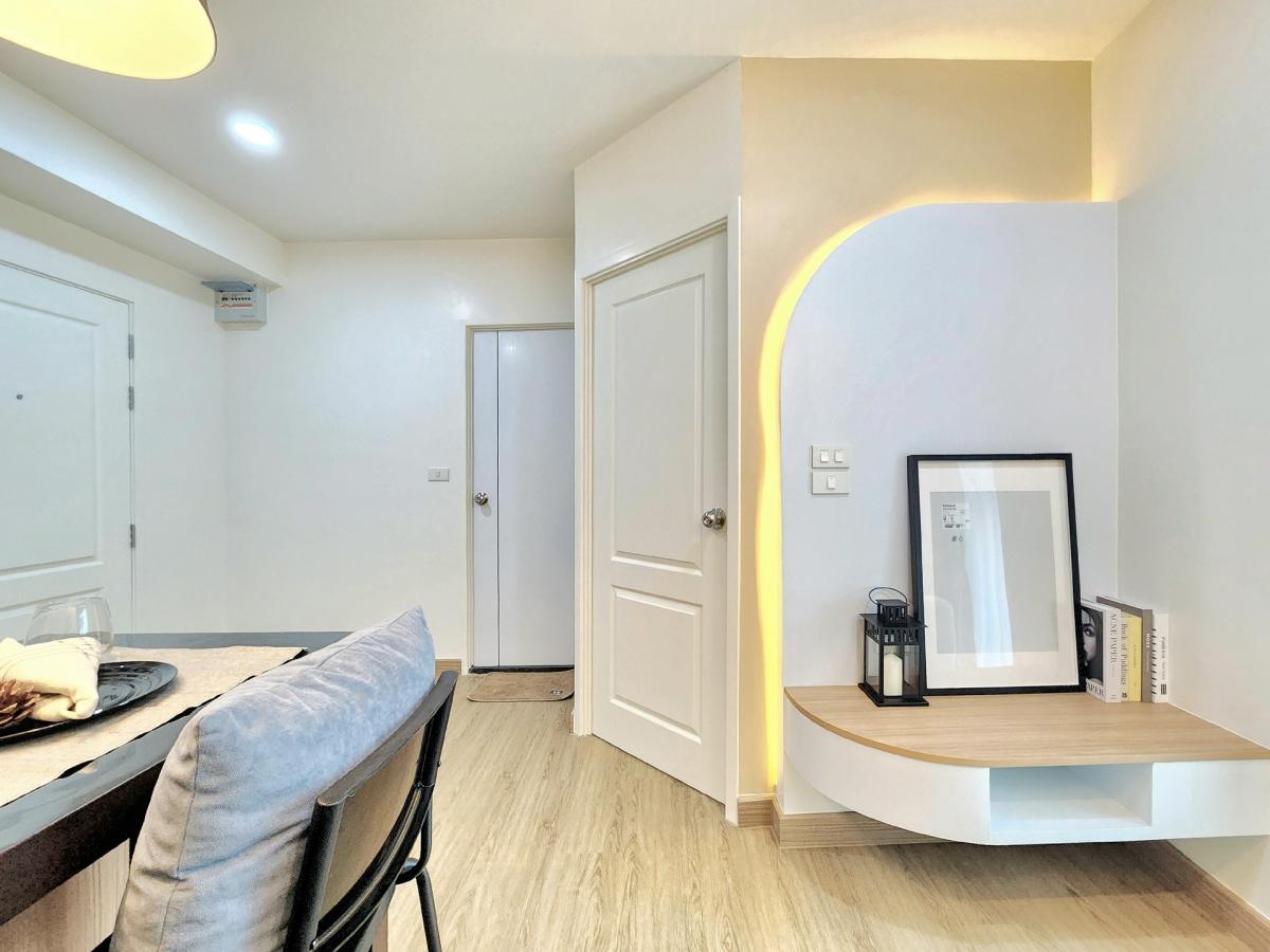 For SaleCondoRatchadapisek, Huaikwang, Suttisan : Condo near me, Ratchada zone, beautiful room, clear view, near a big elephant, in the heart of Ratchada, dont miss it!!! Installment starts at only 8,xxx baht/month, salary 20,000 baht, can easily get a loan.