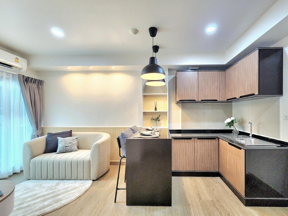 For SaleCondoRatchadapisek, Huaikwang, Suttisan : Condo near me, Ratchada zone, beautiful room, clear view, near a big elephant, in the heart of Ratchada, dont miss it!!! Installment starts at only 8,xxx baht/month, salary 20,000 baht, can easily get a loan.