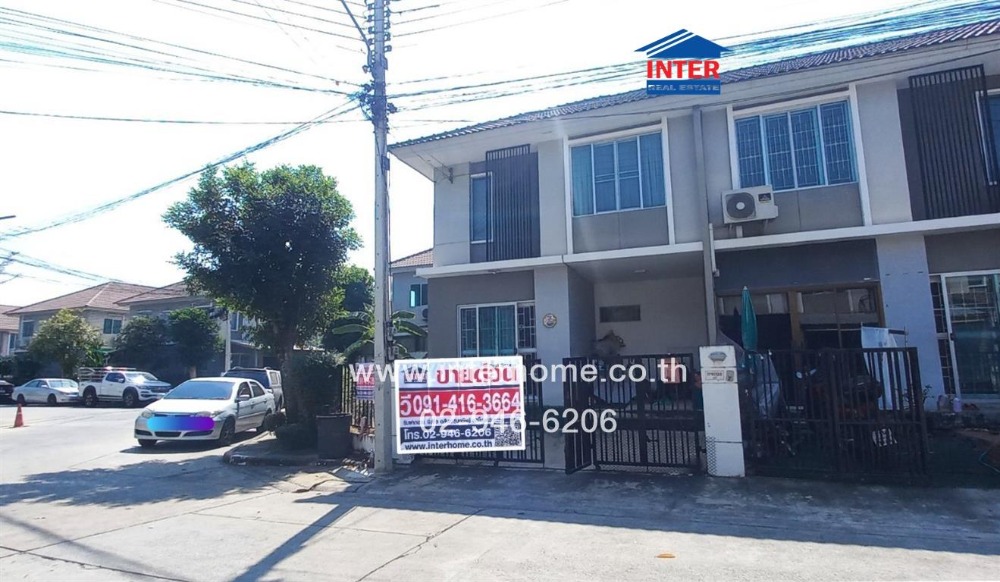 For SaleTownhome : ทาวน์เฮ้าส์ 2 ชั้น 31.2 ตร.ว. หมู่บ้านพฤกษาวิลล์79 พหลโยธิน-รังสิต ถนนเลียบคลองเปรมประชากร ถนนสวนพริกไทย ถนนเมืองปทุมธานี เมืองปทุมธานี ปทุมธานี