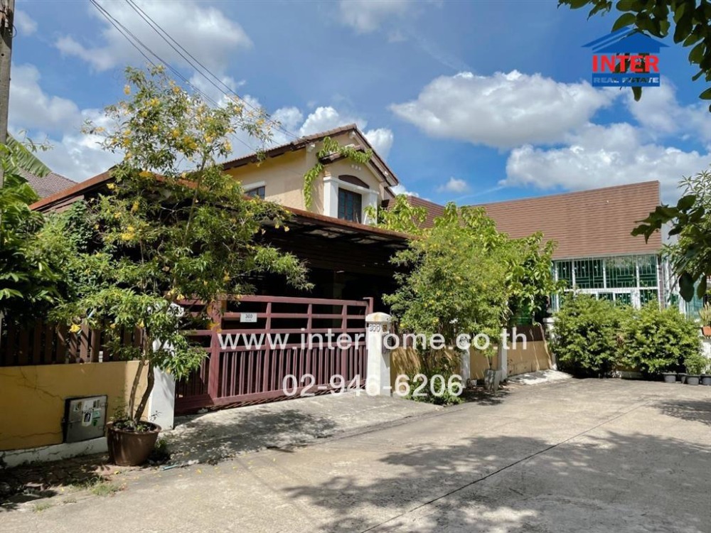 ขายบ้านปทุมธานี รังสิต ธรรมศาสตร์ : บ้านเดี่ยว 2 ชั้น 109 ตร.ว. หมู่บ้านสีวลี2 ซอยรังสิต-นครนายก52 ถนนรังสิต-นครนายก ธัญบุรี ปทุมธานี