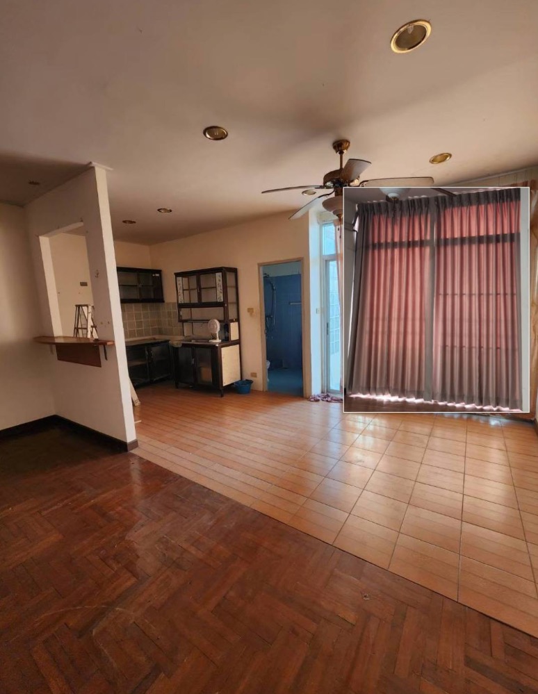 For RentCondoPattanakan, Srinakarin : Big room for rent, not expensive, Thai Rong Tower Condo, 2-3 bedrooms, 3 bathrooms