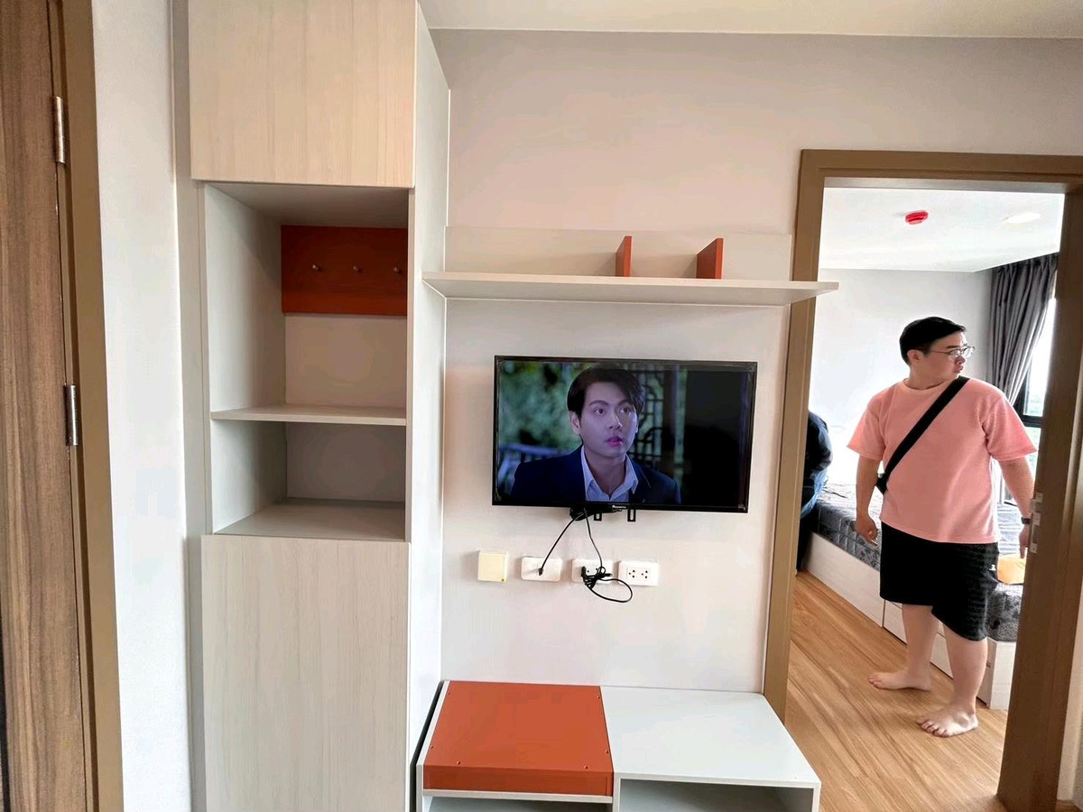 For RentCondoSamut Prakan,Samrong : 📍Room available, ready to move in on May 1, 2026, good location, convenient travel, next to Srinakarin Road. Near the Yellow Line