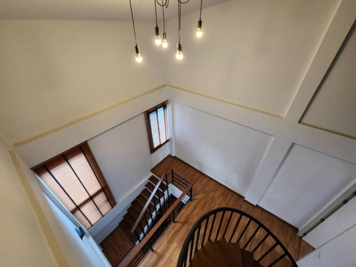 For SaleTownhomeChaengwatana, Muangthong : 📢👇 3.5-storey townhome, 4-meter wide frontage at HAUS 35 Chaengwattana, next to the central garden, near Muang Thong Thani, Central Chaengwattana, Muang Thong Thani, Bangkok Government Center