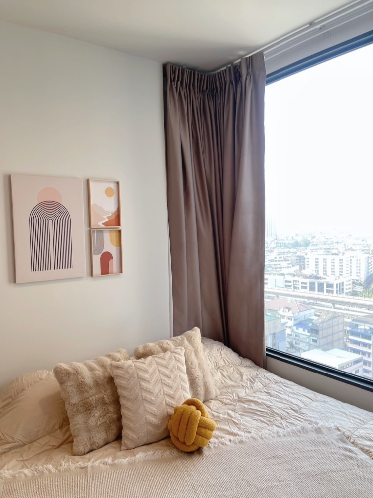 ให้เช่าคอนโดวงเวียนใหญ่ เจริญนคร : ให้เช่า สตูดิโอ แต่งสวย  27 ตารางเมตร พร้อมเข้าอยู่