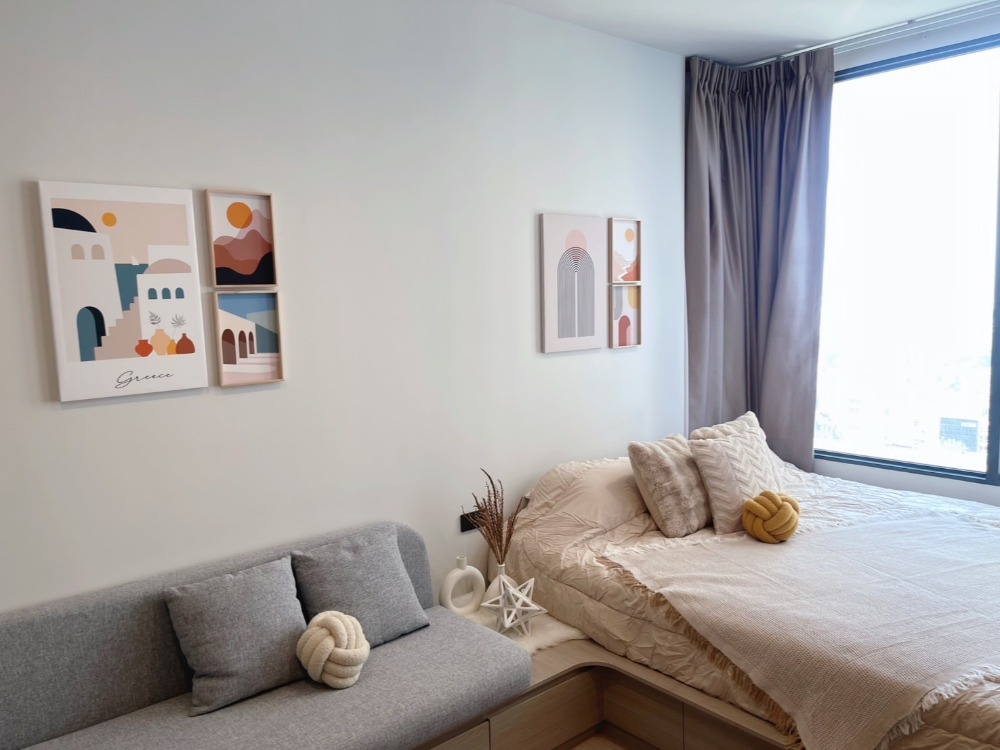 ให้เช่าคอนโดวงเวียนใหญ่ เจริญนคร : ให้เช่า สตูดิโอ แต่งสวย  27 ตารางเมตร พร้อมเข้าอยู่