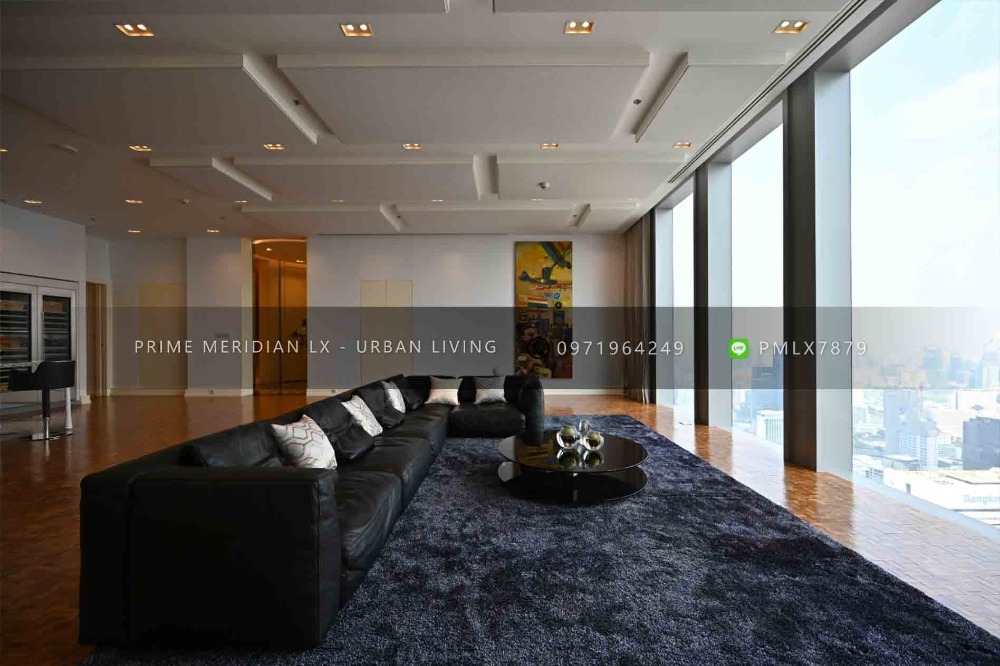 ขายคอนโดสาทร นราธิวาส : The Ritz Carlton Residences - Ultra luxury 3+1 bedroom condo, Beautifully furnished & Ready to move in