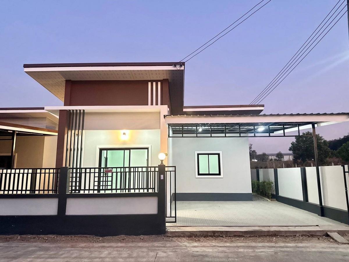 For SaleHouseRayong : Large detached house for sale, area 40 square wah, Mae Nam Khu Soi 6, Plaeng Daeng District, Rayong Province