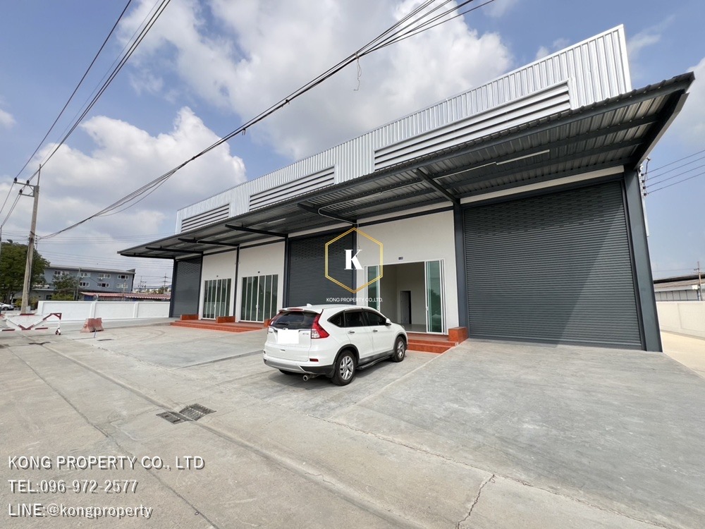 ให้เช่าโกดังนครปฐม : ให้เช่าโกดัง พุทธมณฑลสาย 5 สามพราน นครปฐม 230 ตรม (สร้างใหม่)