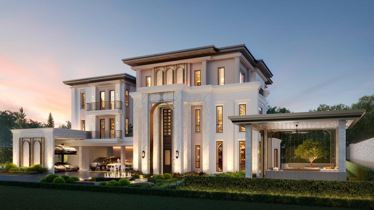 ขายบ้านบางนา แบริ่ง ลาซาล : 🏛️𝐂𝐈𝐍𝐐 𝐑𝐎𝐘𝐀𝐋 𝐓𝐡𝐞 𝐞𝐢𝐠𝐡𝐭𝐞𝐞𝐧 𝐛𝐚𝐧𝐠𝐧𝐚 𝐤𝐦𝟕 คฤหาสน์หรู3ชั้นทำเลศักยภาพใกล้เมกะบางนา ซื้อตรงโครงการ 📲 𝟎𝟔𝟒-𝟕𝟗𝟒𝟒𝟐𝟔𝟑(คุณน้ำ)