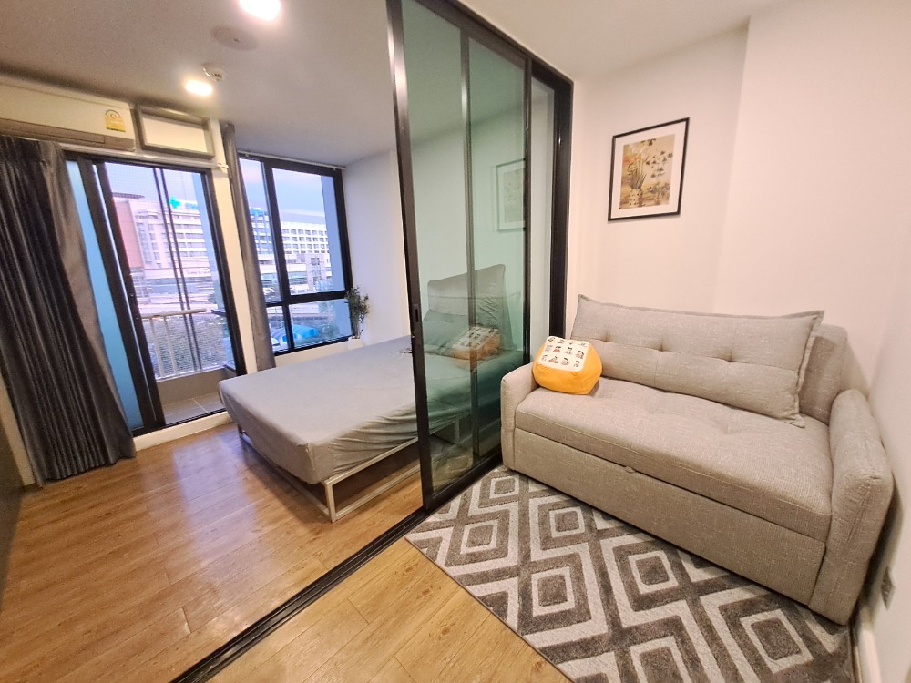 ให้เช่าคอนโดนวมินทร์ รามอินทรา : Condo For Rent ให้เช่าห้องตกแต่งสวย ตึก B ชั้น 7 ใกล้รถไฟฟ้าสถานีเศรษฐบุตรฯ เพียง 200 เมตร